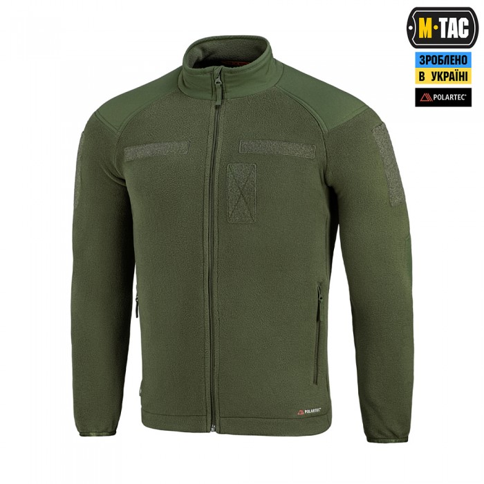 Куртка Флисовая M-Tac Combat Fleece Polartec, Army Olive, XS/R Куртка Флисовая M-Tac Combat Fleece Polartec, Army Olive, XS/R
