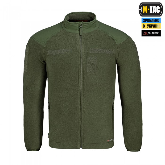 Куртка Флисовая M-Tac Combat Fleece Polartec, Army Olive, XS/R Куртка Флисовая M-Tac Combat Fleece Polartec, Army Olive, XS/R