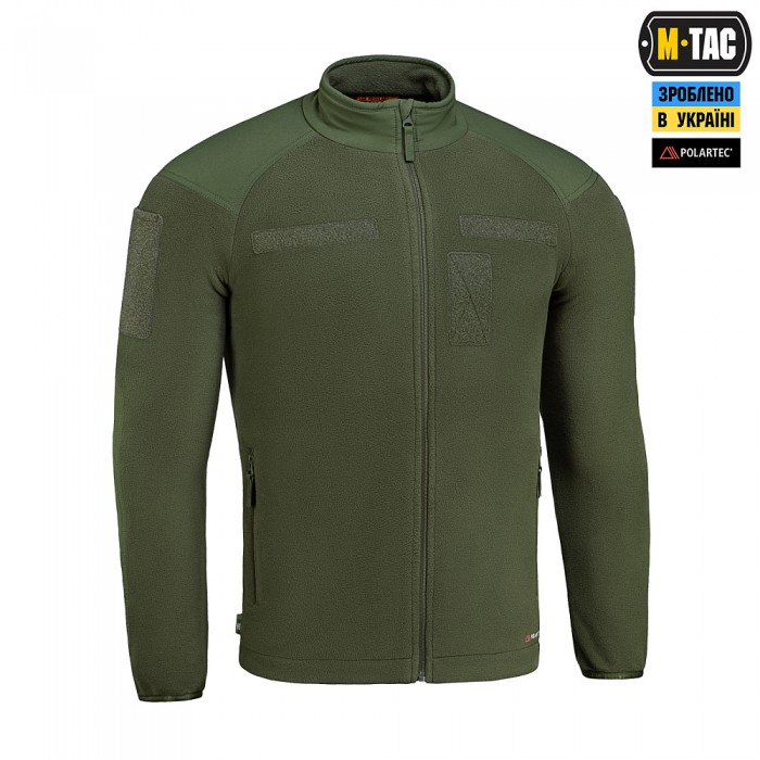 Куртка Флисовая M-Tac Combat Fleece Polartec, Army Olive, XS/R Куртка Флисовая M-Tac Combat Fleece Polartec, Army Olive, XS/R