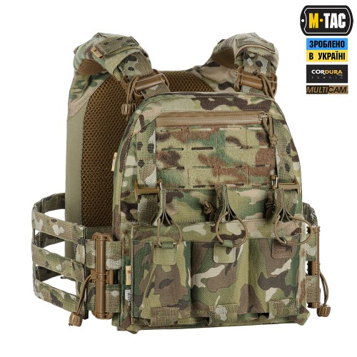 Плитоноска M-Tac Cuirass FAST Elite Multicam, MultiCam, Універсальний