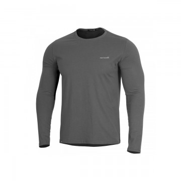 Футболка Pentagon AGERON 2.0 з довгим рукавом, Wolf Grey