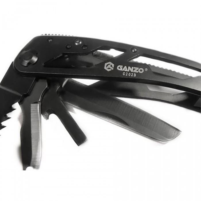 Мультитул Ganzo MultiTool G202B Черный Мультитул Ganzo MultiTool G202B Черный