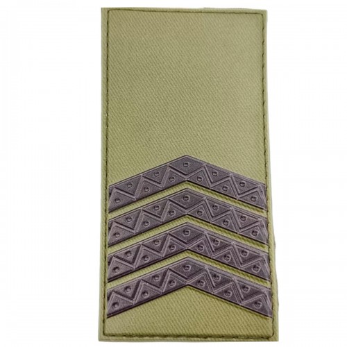Об'ємний погон ЗСУ старший сержант, Olive