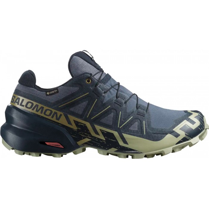 Кроссовки Salomon outdoor SPEEDCROSS 6 GTX, Navy Blue, EU 43.5 Кроссовки Salomon outdoor SPEEDCROSS 6 GTX, Navy Blue, EU 43.5