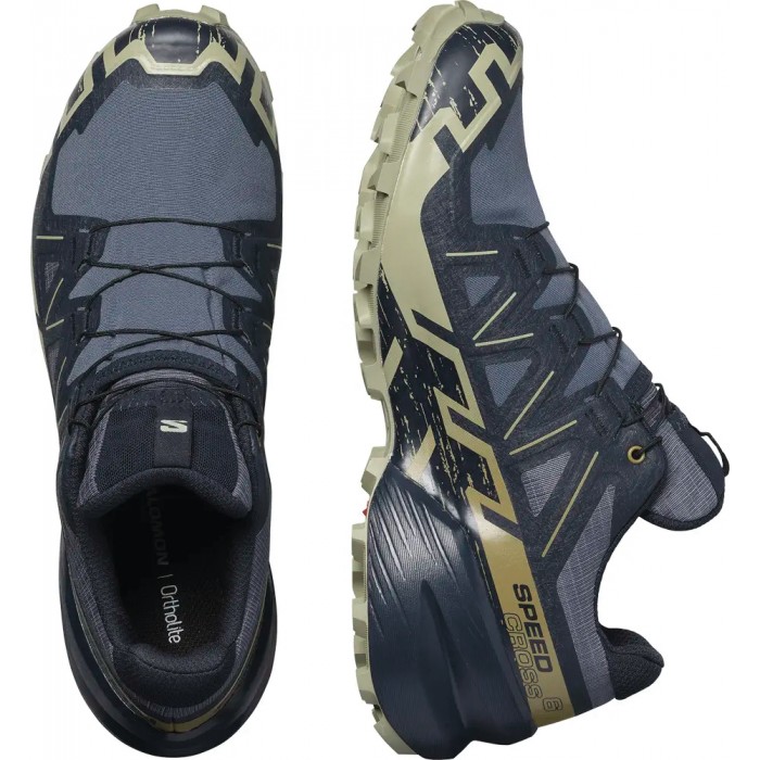 Кроссовки Salomon outdoor SPEEDCROSS 6 GTX, Navy Blue, EU 43.5 Кроссовки Salomon outdoor SPEEDCROSS 6 GTX, Navy Blue, EU 43.5