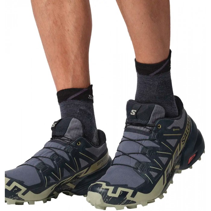 Кроссовки Salomon outdoor SPEEDCROSS 6 GTX, Navy Blue, EU 43.5 Кроссовки Salomon outdoor SPEEDCROSS 6 GTX, Navy Blue, EU 43.5
