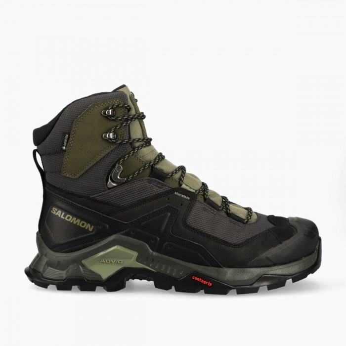 Ботинки Salomon QUEST ELEMENT GTX Black/Olive Night, Зелёный, UK 10 / EU 44⅔, 27см Ботинки Salomon QUEST ELEMENT GTX Black/Olive Night, Зелёный, UK 10 / EU 44⅔, 27см