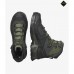 Ботинки Salomon QUEST ELEMENT GTX Black/Olive Night, Зелёный, UK 10 / EU 44⅔, 27см