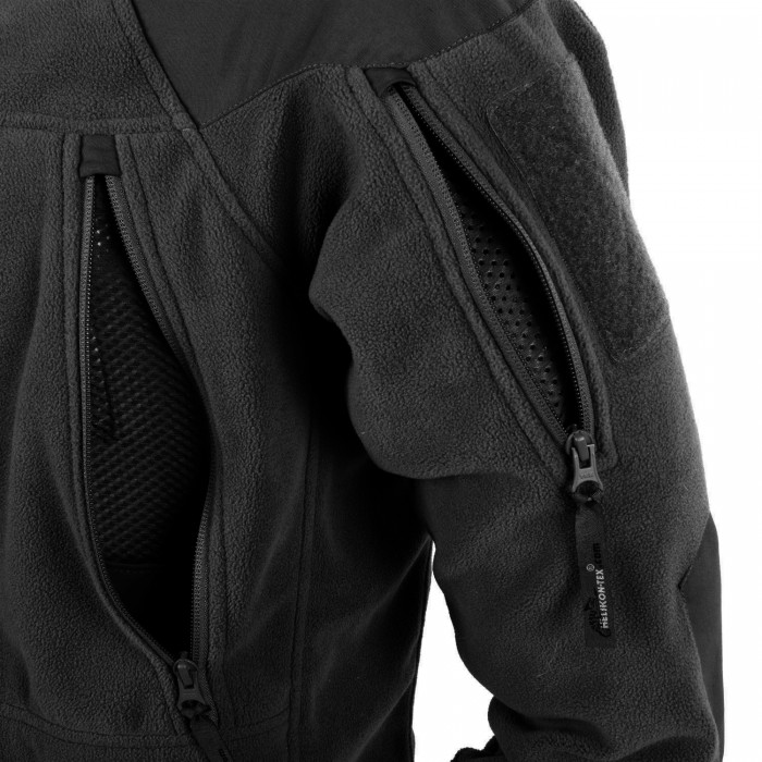 Кофта флісова Helikon-Tex Stratus Jacket Black, Black Кофта флісова Helikon-Tex Stratus Jacket Black, Black