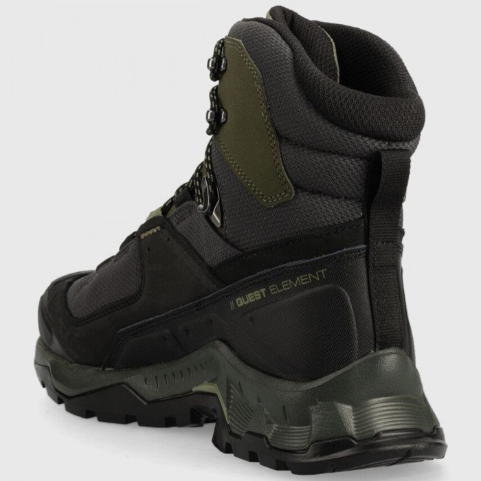 Ботинки Salomon QUEST ELEMENT GTX Black/Olive Night, Зелёный, UK 10 / EU 44⅔, 27см Ботинки Salomon QUEST ELEMENT GTX Black/Olive Night, Зелёный, UK 10 / EU 44⅔, 27см