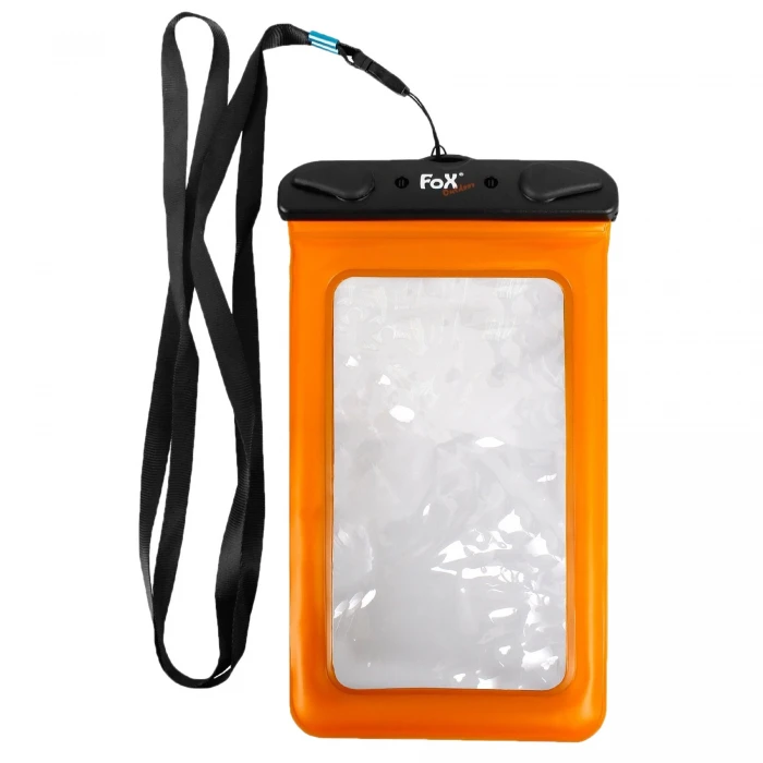 Чохол водонепроникний для телефону Fox Outdoors Smartphone Bag Orange Чохол водонепроникний для телефону Fox Outdoors Smartphone Bag Orange