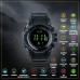 Годинник тактичний багатофункціональний Skmei Black, Black