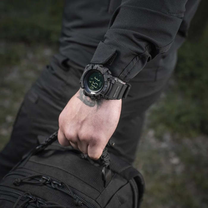 Годинник тактичний багатофункціональний Skmei Black, Black Годинник тактичний багатофункціональний Skmei Black, Black