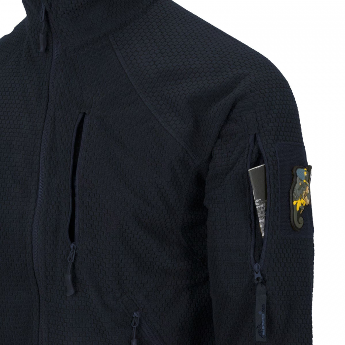 Флисовая кофта Helikon Alpha Tactical - Navy Blue Флисовая кофта Helikon Alpha Tactical - Navy Blue