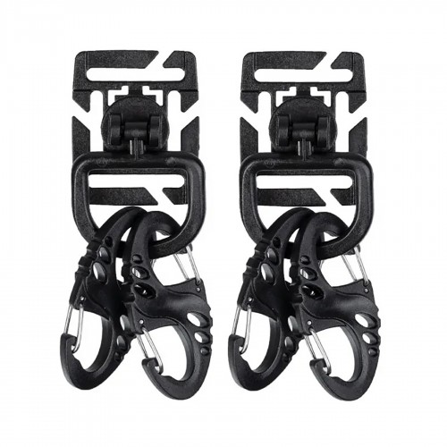 Набор карабинов MIL-TEC Ultimate Tactical Set Черные