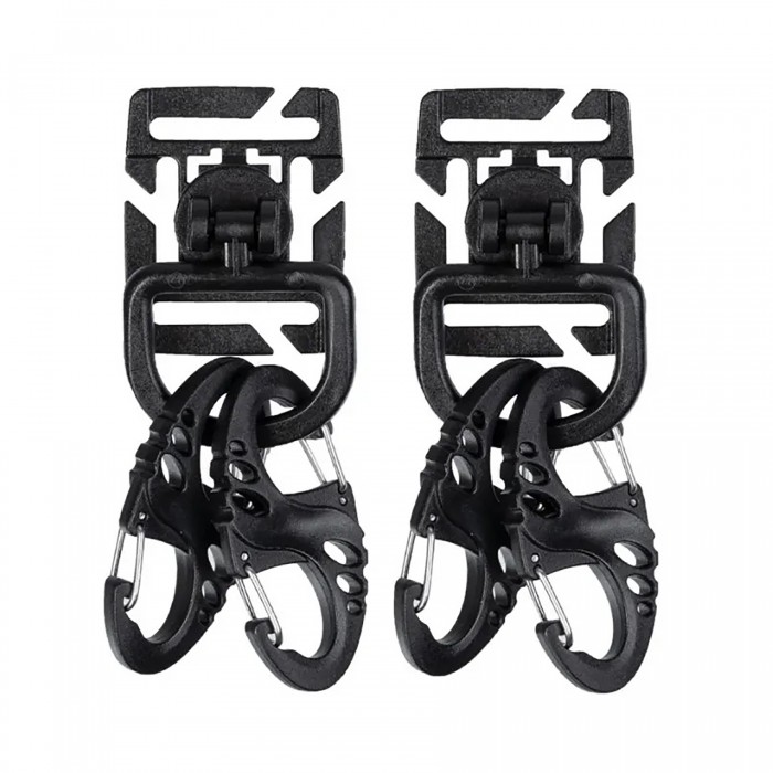 Набор карабинов MIL-TEC Ultimate Tactical Set Черные Набор карабинов MIL-TEC Ultimate Tactical Set Черные
