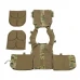 Плитоноска Tailor M-24 з системою швидкого скиду Multicam
