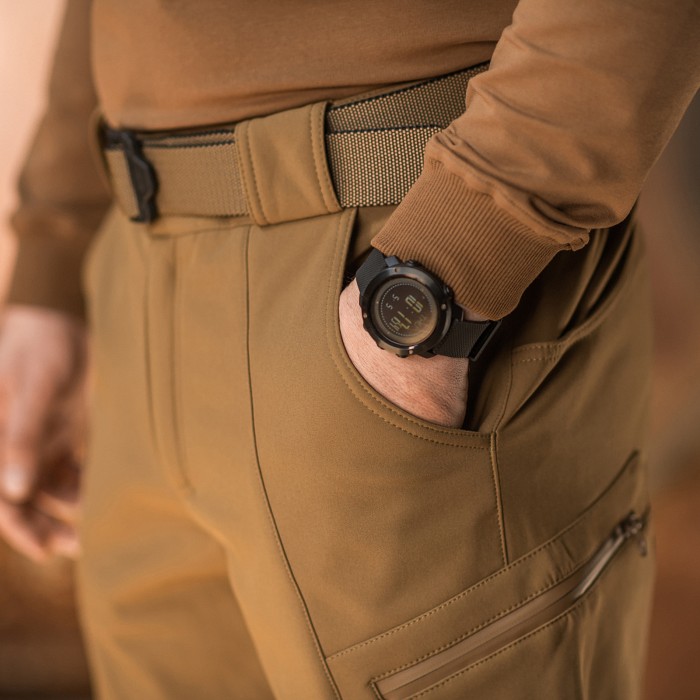 Штани тактичні зимові M-Tac Soft Shell Winter, Coyote Штани тактичні зимові M-Tac Soft Shell Winter, Coyote