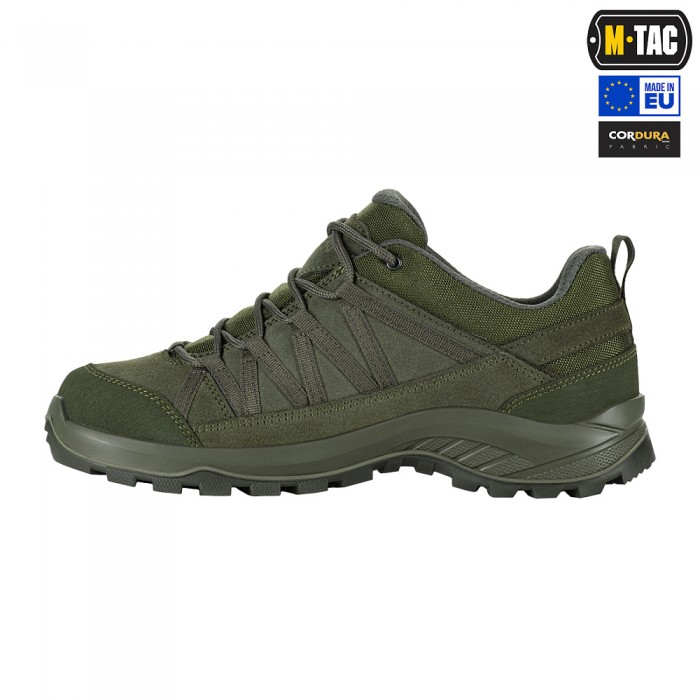 Кросівки тактичні M-Tac Combat, Ranger Green Кросівки тактичні M-Tac Combat, Ranger Green