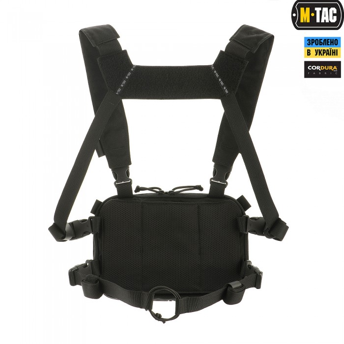 Нагрудна сумка M-Tac Chest Rig Military Elite, Black Нагрудна сумка M-Tac Chest Rig Military Elite, Black