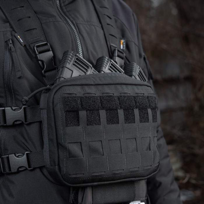 Нагрудна сумка M-Tac Chest Rig Military Elite, Black Нагрудна сумка M-Tac Chest Rig Military Elite, Black