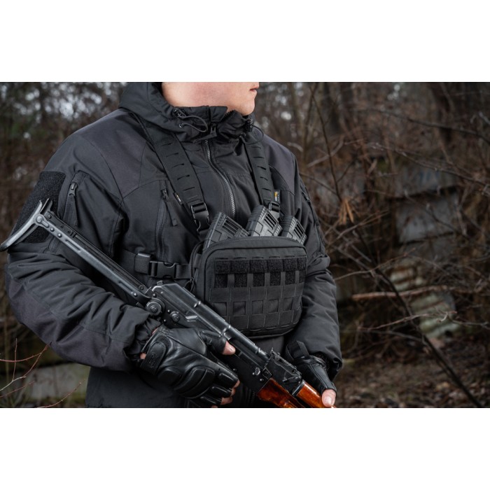 Нагрудна сумка M-Tac Chest Rig Military Elite, Black Нагрудна сумка M-Tac Chest Rig Military Elite, Black