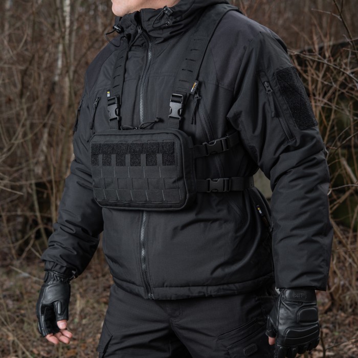 Нагрудна сумка M-Tac Chest Rig Military Elite, Black Нагрудна сумка M-Tac Chest Rig Military Elite, Black