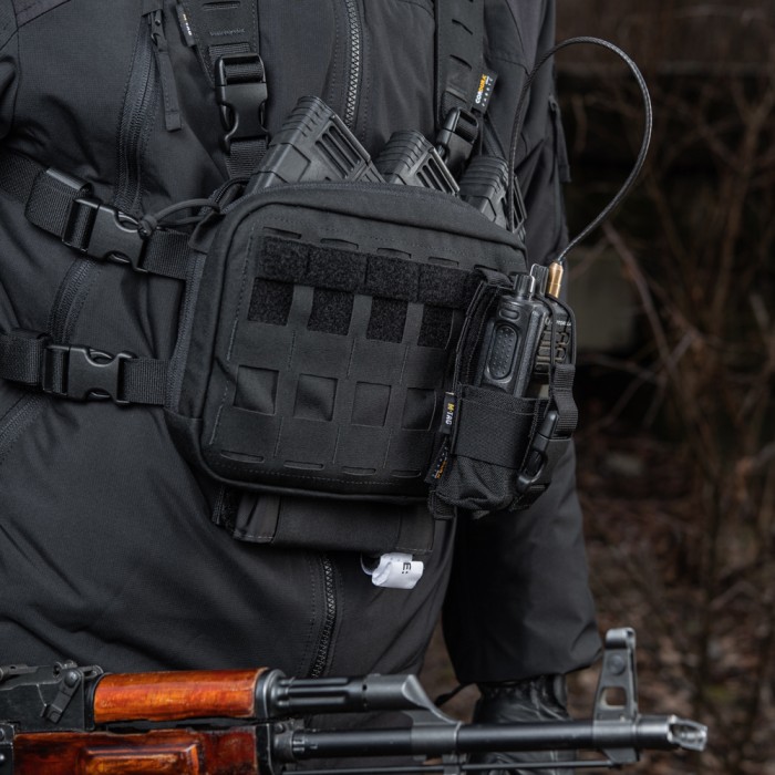 Нагрудна сумка M-Tac Chest Rig Military Elite, Black Нагрудна сумка M-Tac Chest Rig Military Elite, Black