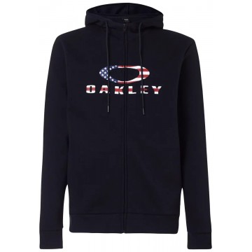 Толстовка Oakley Bark FZ Hoodie 2.0, Black