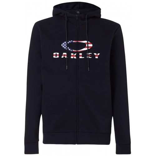 Толстовка Oakley Bark FZ Hoodie 2.0, Black