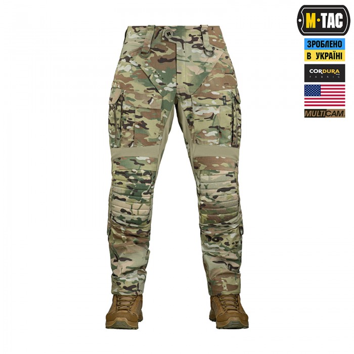 Штани тактичні з наколінниками M-Tac Sturm Gen.II NYCO Extreme, MultiCam Штани тактичні з наколінниками M-Tac Sturm Gen.II NYCO Extreme, MultiCam