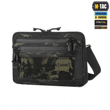 Сумка M-Tac Admin Bag Medium Elite з липучкою , Black MultiCam