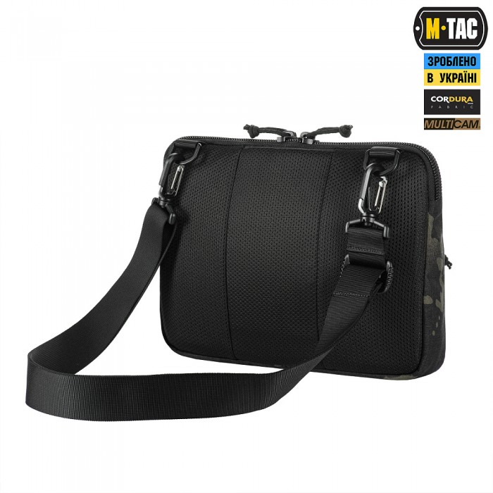 Сумка M-Tac Admin Bag Medium Elite з липучкою , Black MultiCam Сумка M-Tac Admin Bag Medium Elite з липучкою , Black MultiCam