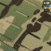 Фартух протиуламковий з балістичним пакетом 1 клас (BRONYX) M-Tac Laser Cut, MultiCam