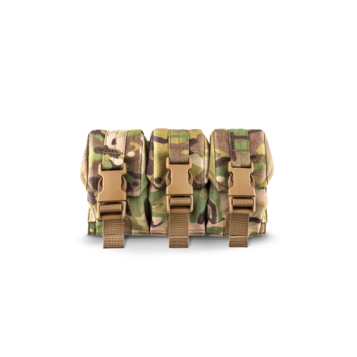 Модуль под 3 ручные гранаты на базу задней штурмовой панели U-WIN, MultiCam