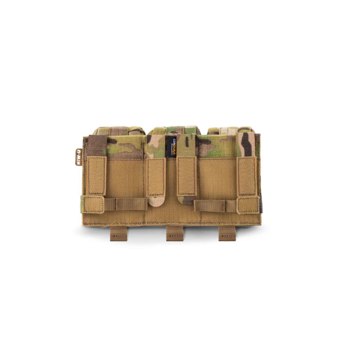 Модуль под 3 ручные гранаты на базу задней штурмовой панели U-WIN, MultiCam Модуль под 3 ручные гранаты на базу задней штурмовой панели U-WIN, MultiCam