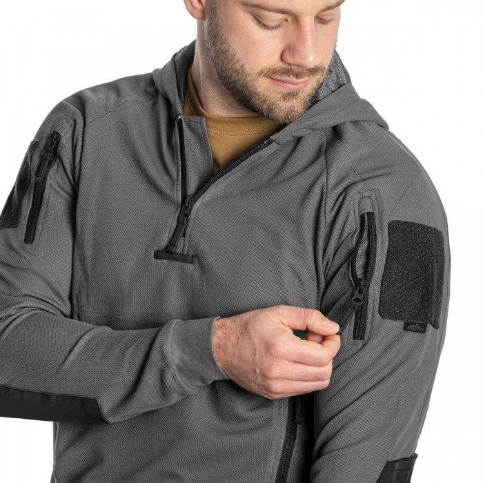 Тактическая рубашка Helikon-Tex Range Hoodie Shadow Grey, 3XL Тактическая рубашка Helikon-Tex Range Hoodie Shadow Grey, 3XL