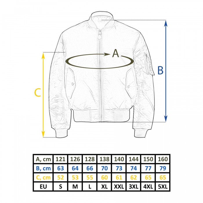 Куртка бомбер льотна MIL-TEC SWAT CWU Black, 4XL Куртка бомбер льотна MIL-TEC SWAT CWU Black, 4XL