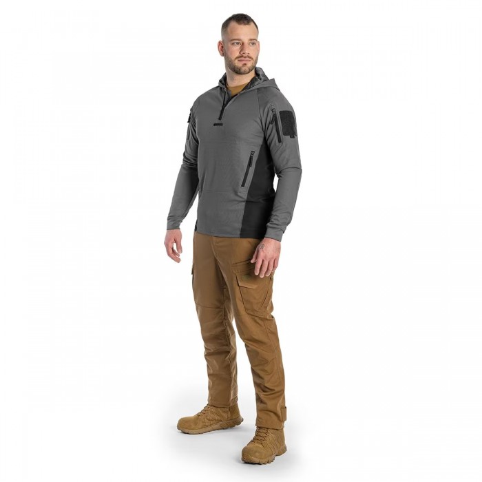 Тактическая рубашка Helikon-Tex Range Hoodie Shadow Grey, 3XL Тактическая рубашка Helikon-Tex Range Hoodie Shadow Grey, 3XL