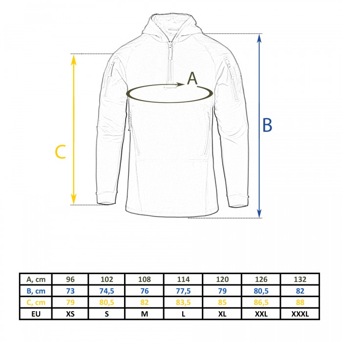 Тактическая рубашка Helikon-Tex Range Hoodie Shadow Grey, 3XL Тактическая рубашка Helikon-Tex Range Hoodie Shadow Grey, 3XL