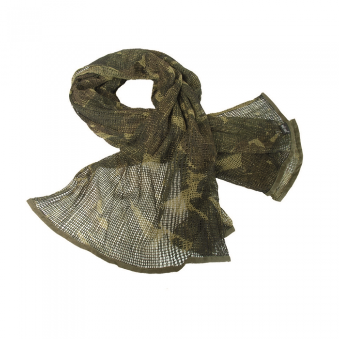 Шарф-сітка снайпера MIL-TEC Net Scarf British DPM, Vegetato Шарф-сітка снайпера MIL-TEC Net Scarf British DPM, Vegetato