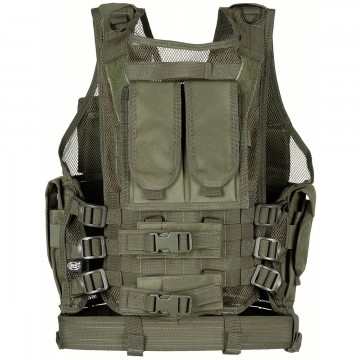 Розвантажувальний жилет з ременем MFH USMC Vest Olive