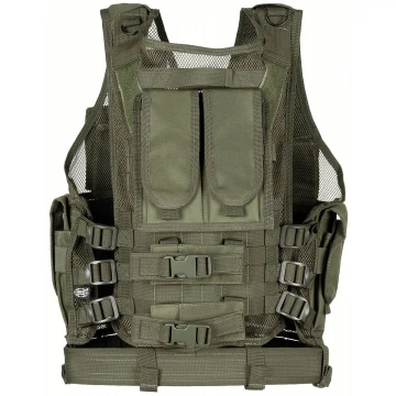 Разгрузочный жилет с ремнем MFH USMC Vest Olive