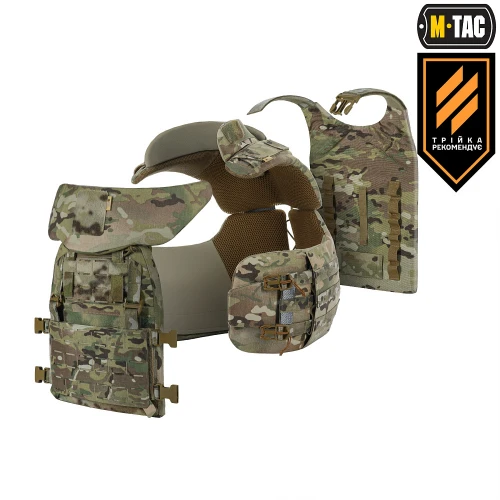 Плитоноска M-Tac Plate Carrier CORSET Elite FAST, MultiCam