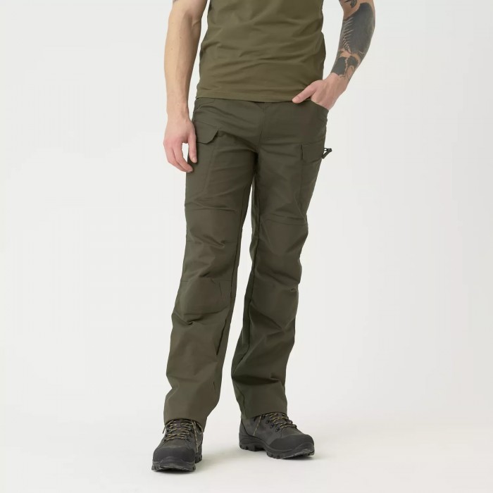 Брюки тактические Helikon-Tex UTP Pants - PolyCotton Stretch Ripstop, Taiga Green Брюки тактические Helikon-Tex UTP Pants - PolyCotton Stretch Ripstop, Taiga Green