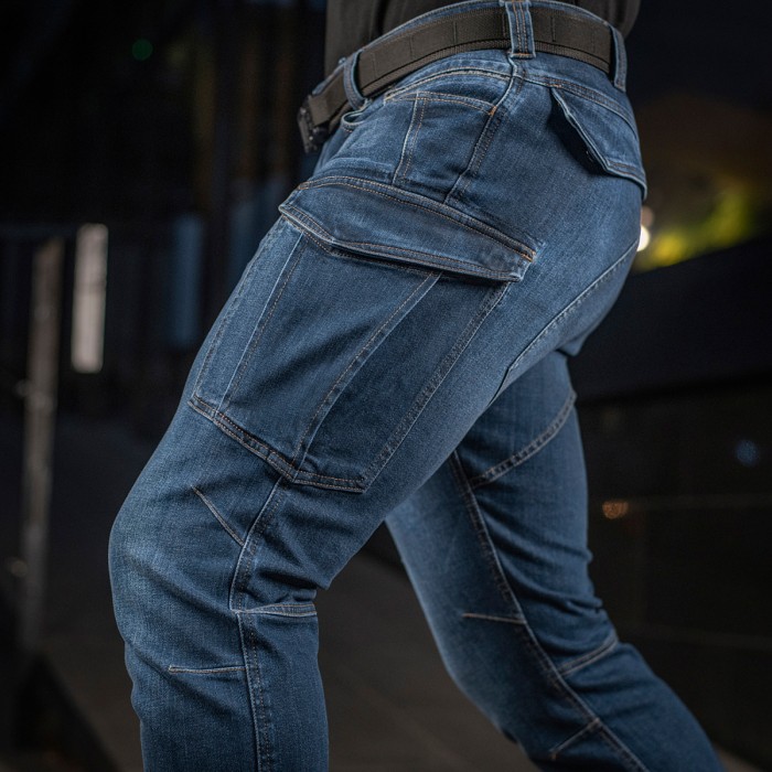 Джинсы демисезонные M-Tac Aggressor Dark Denim, Navy Blue, W30/L32 Джинсы демисезонные M-Tac Aggressor Dark Denim, Navy Blue, W30/L32