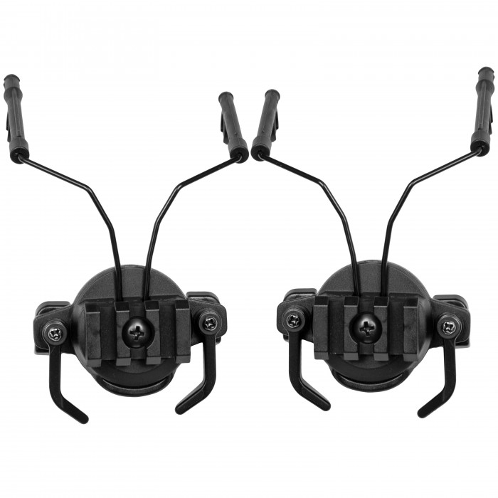 Адаптер для навушників на шолом Headset Bracket Black Чорний, Black Адаптер для навушників на шолом Headset Bracket Black Чорний, Black