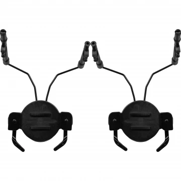 Адаптер для навушників на шолом Headset Bracket Black Чорний, Black