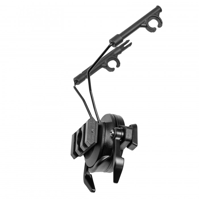 Адаптер для навушників на шолом Headset Bracket Black Чорний, Black Адаптер для навушників на шолом Headset Bracket Black Чорний, Black