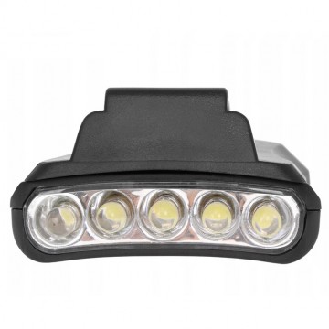 Ліхтарик на козирок кепки MIL-TEC Clip Light 5 LED